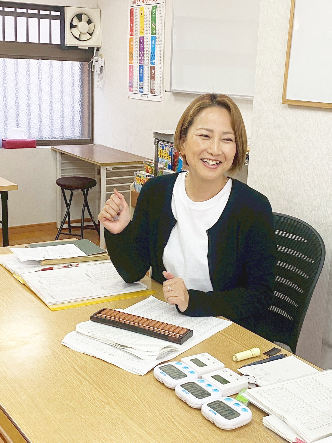 本田そろばん式あんざん教室代表・本田裕美子